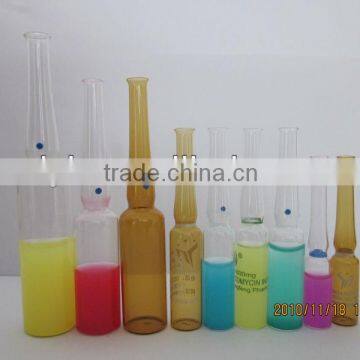 Low borosilicate glass ampoule bottle