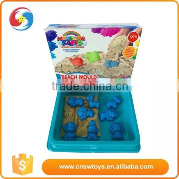 Blue happy sand Color sand art diy toy cheap kid toy