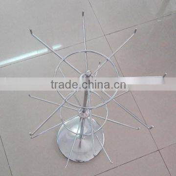 Two Layers Accessories Hanging Stand Jewelry Display Rack photo-3