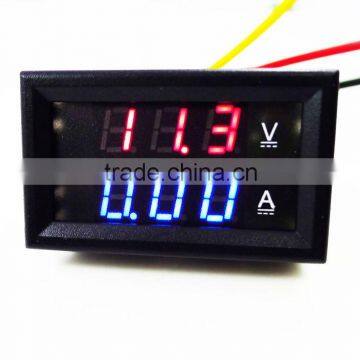 DC 4.5-30V 10A dc digital ammeter and voltmeter