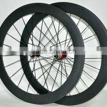 2015 Carbon wheelset & carbon Clincher wheels & carbon rim 50MM 3k matte finish