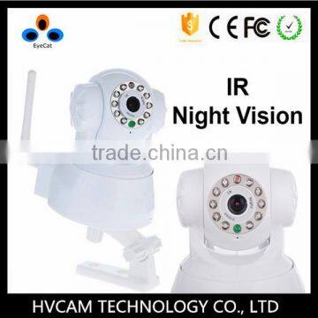 Standalone Auto Tracking 180 Degree Motion Sensor Wireless IP Camera