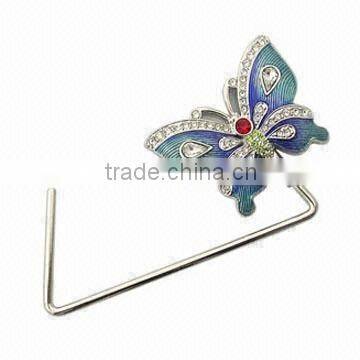 Butterfly Purse Hanger in straight hook, Available in Various Designs