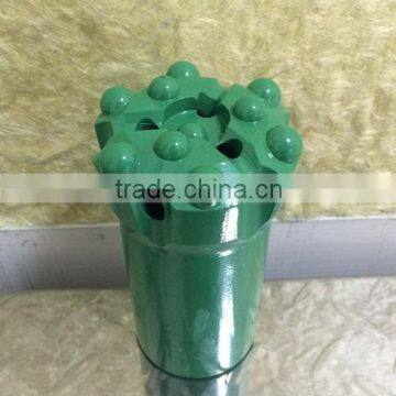 T38 76MM drop center drilling threaded button rock drill bit