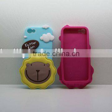 3D Animal Silicone Mobile Cell Phone Cases Accessories