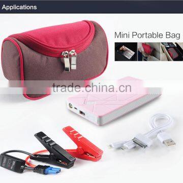 2016 best selling new design mini 6900mAh multi-function jump starter for 12v car