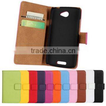 Luxury Magnetic Wallet Credit Card Stand Leather Case For HTC One S/For HTC One X