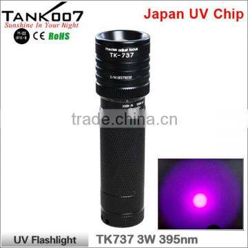 UV Flashlight for Mark and Blood Inspection uv Led Torch TK566 photo-3