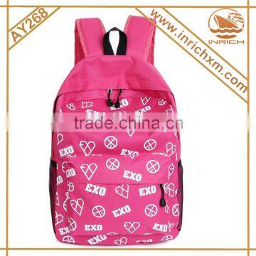Stock Korean Style Fashion School Backpack Wholesale photo-2