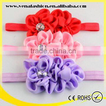 designer flower style diamond korea baby headband