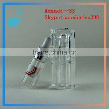 glass bottle with aluminum dropper cap, e-smoke glass bottle