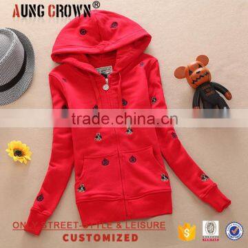 High Quality Cotton Hoodies For Women photo-3