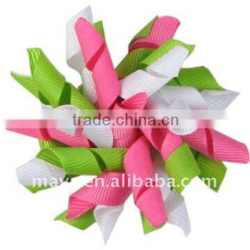 Hot Sale Roll Ribbon Hair Bow MY7-1