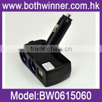 Double USB cigarette lighter