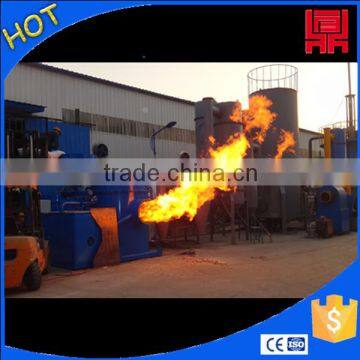 Corncob/cotton straw/coco husk fuel furnace and burning machine