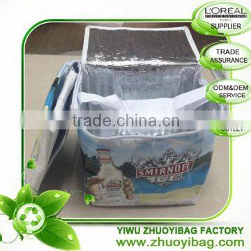 Laminated PP Woven smirnoff Cooler Bag with full printing ZY217