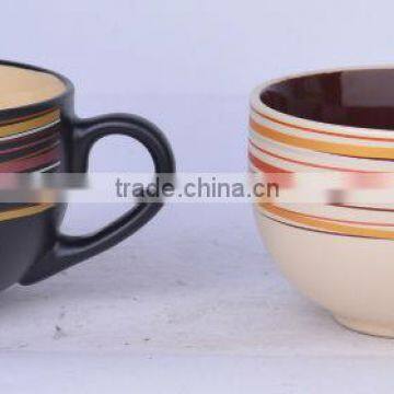 Supply Cheap Ceramic Stoneware Soup Mug Bowl