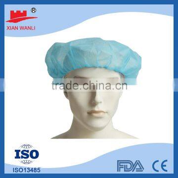 medical and hotel surgical non woven bouffant cap disposable surgical caps colorful