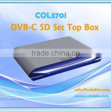 digital to analog tv converter box,digital cable tv set top box/SD STB COL370i