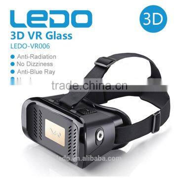 2016 3D VR box virtual reality glasses 3D VR headset glasses wholesale VR 3D glasses