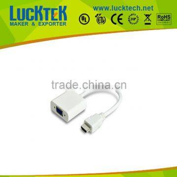 1.4V HDMI A MALE TO VGA FEMALE ADAPTER WITH CHIPSET