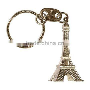 Metal Tower 3d Keychain