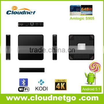 Newest Quad Core 1080p Android TV Box Amlogic S905 Quad Core 4K 3D Android5.1 Xbmc Kodi15.2