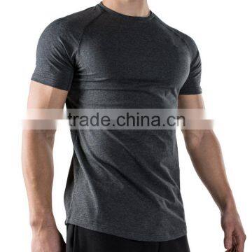 OEM Shirt Men's Clothing Plain Round Neck Muscle Fit T-Shirt