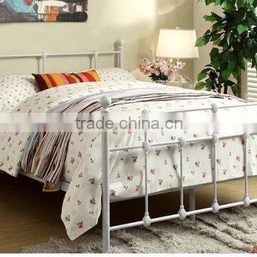 iron pipe bed bed sheet set metal bed frame