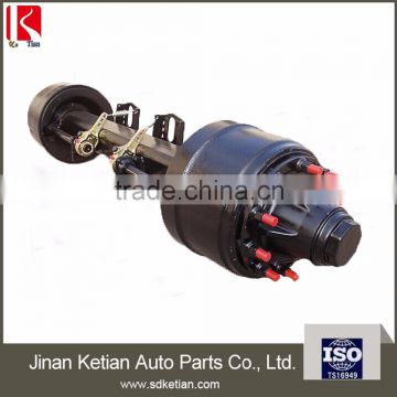 China semi trailer axle 13t inboard axle fuwa type