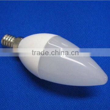 plastic C35 led candle lamp replace 40W