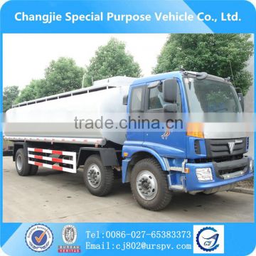 Aumen Auman 3 axles oil truck 26000 lit Litres Literes fuel tank truck sale in Russia