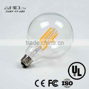 CE UL LED Filament G125 Bulb G45 G80 G95 G125 LED Filament Bulb Light photo-2