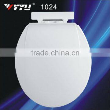 Sanitary ware plastic round wall hanging toilet seat 1024