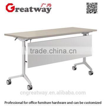 Folding omputer desk with wheels(QM-19)