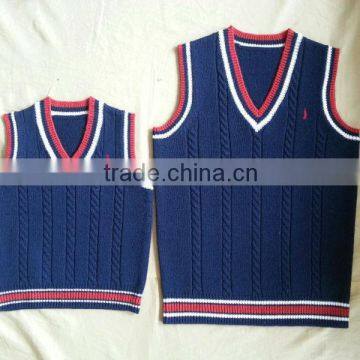 NEW Cable Knitting Vest Sweater