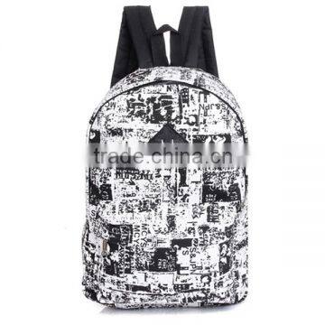 Student Canvas Digital Printed Custom Backpack