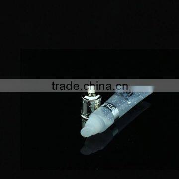 5g transparent plastic lip balm tube with hot stamping