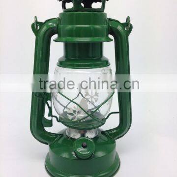 LED Hurricane Lantern with dancing flame