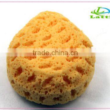 Disposable and Porous Yellow Foam Sea Bath Sponge