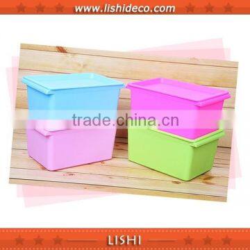 Colorful Foldable Storage Box Plastic Storage Box