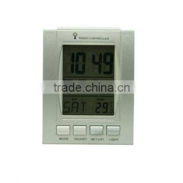 indoor weather station radio controlled lcd clock