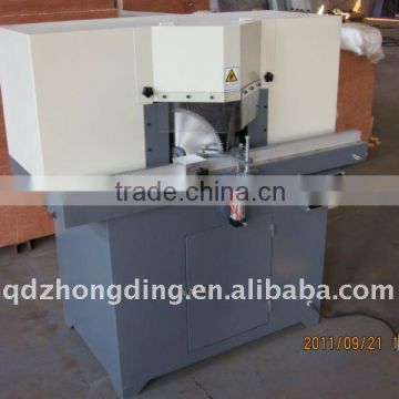 double saws 45 degree aluminum frame sawing machine