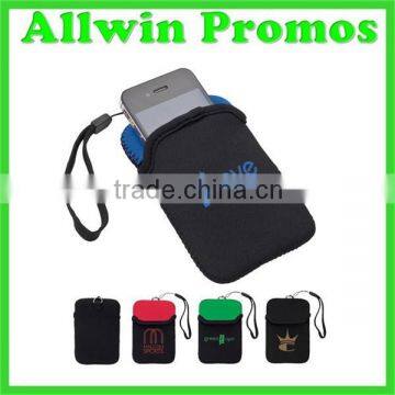 High Quality Neoprene Phone Pouch with Wrist String