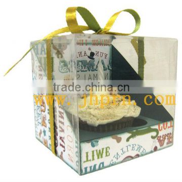 plastic gift packaging box for cupcake