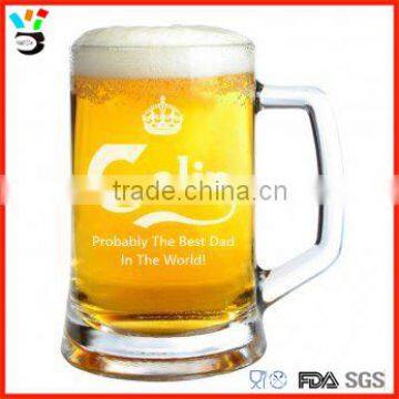 Spoof Favorite With Handle UK Beer Glass