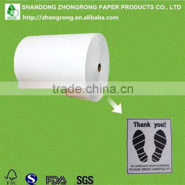 poly coated paper for floor mat