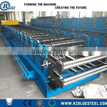 Two Profile Roof Panel Sheet Roll Forming Machine, Double Layer Metal Roof Tile Making Machine