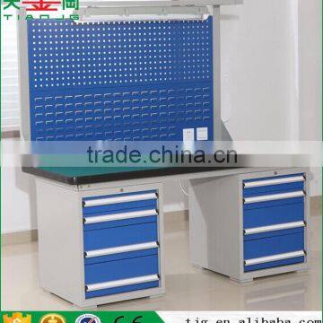 China TJG Mechanical Workshop Tools Worktable Metal Steel Structure Workbench