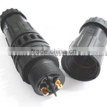 2 pin outdoor automotive waterproof connector